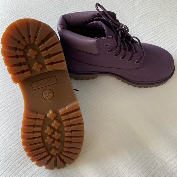 Purple timberland boots - Picture 2 of 5